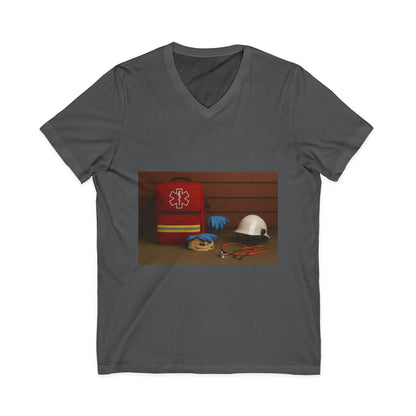 EMS Appreciation Unisex Short Sleeve V-Neck Tee
