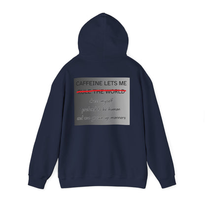 Caffeine Lets Me Unisex Hoodie