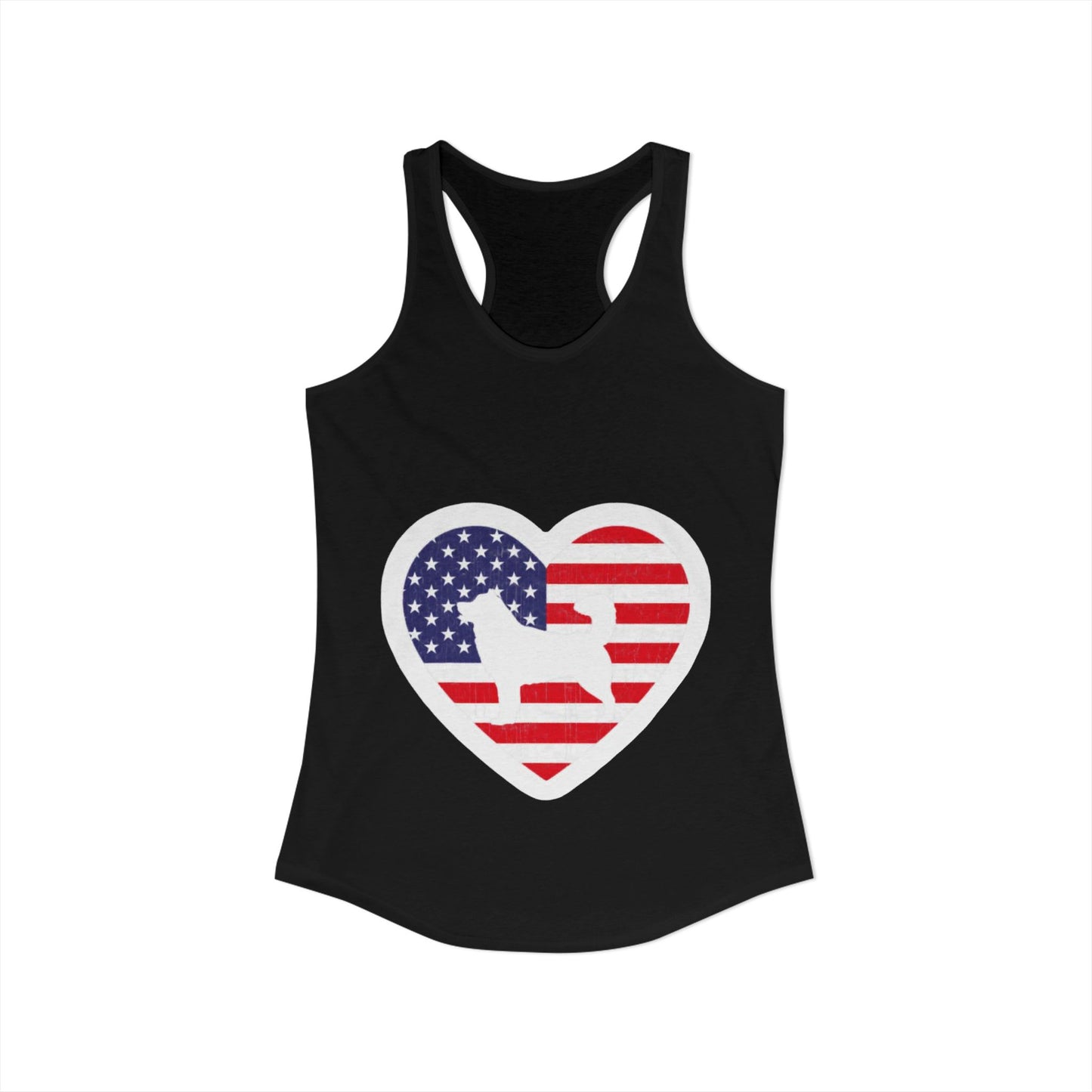 Malamute Flag Women's Racerback Tank