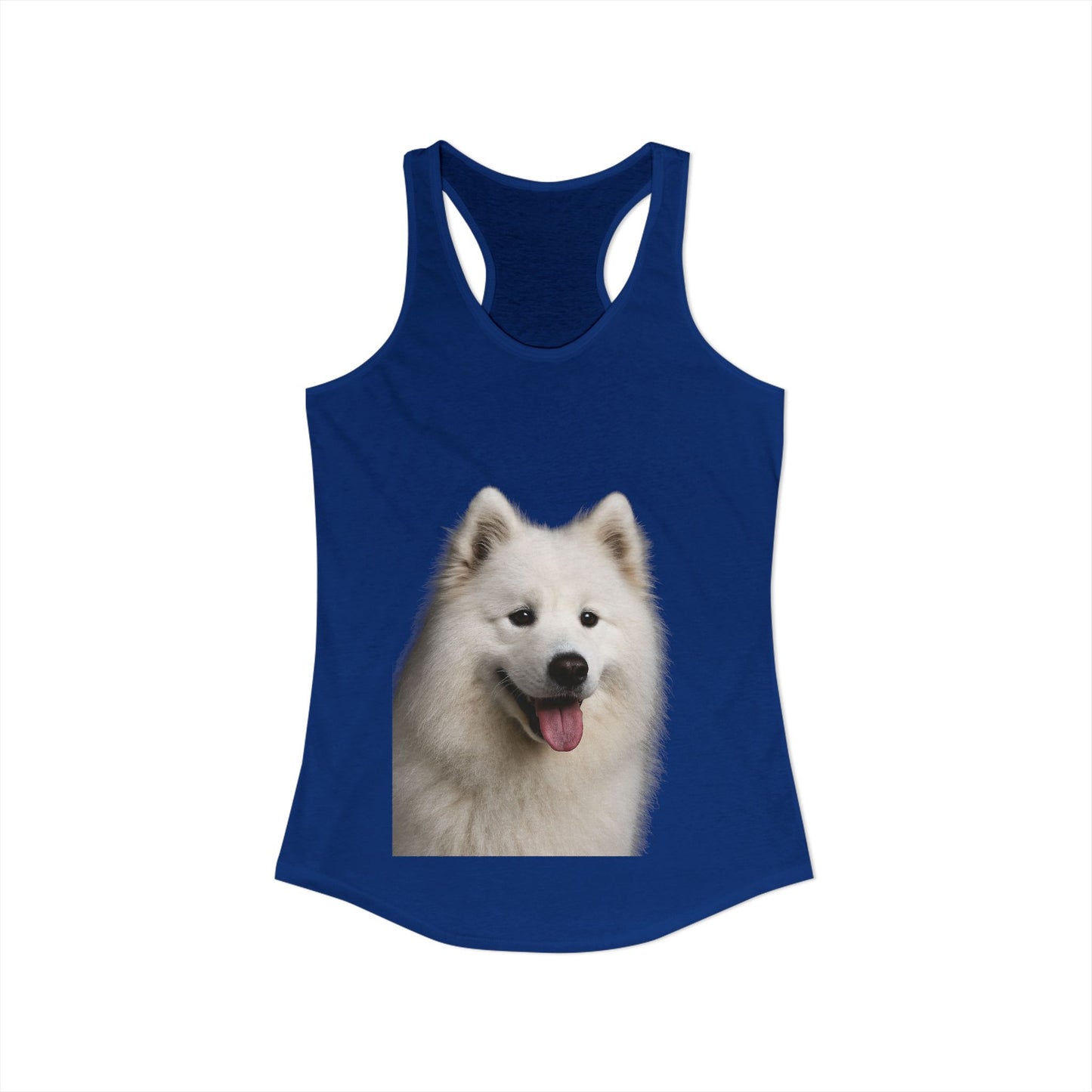 Samoyed Head Women's Racerback Tank