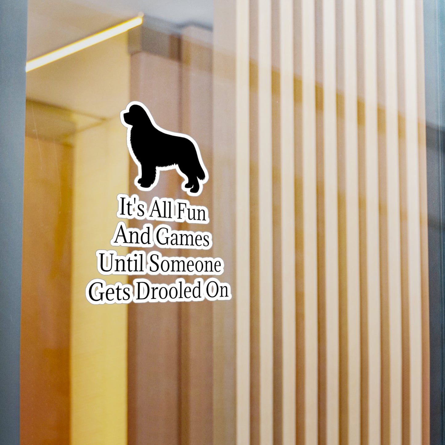 Fun And Games Vinyl Decal