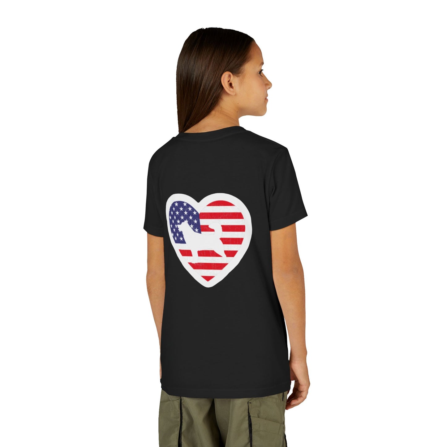 Malamute Flag Youth Unisex Short Sleeve Crewneck Tee