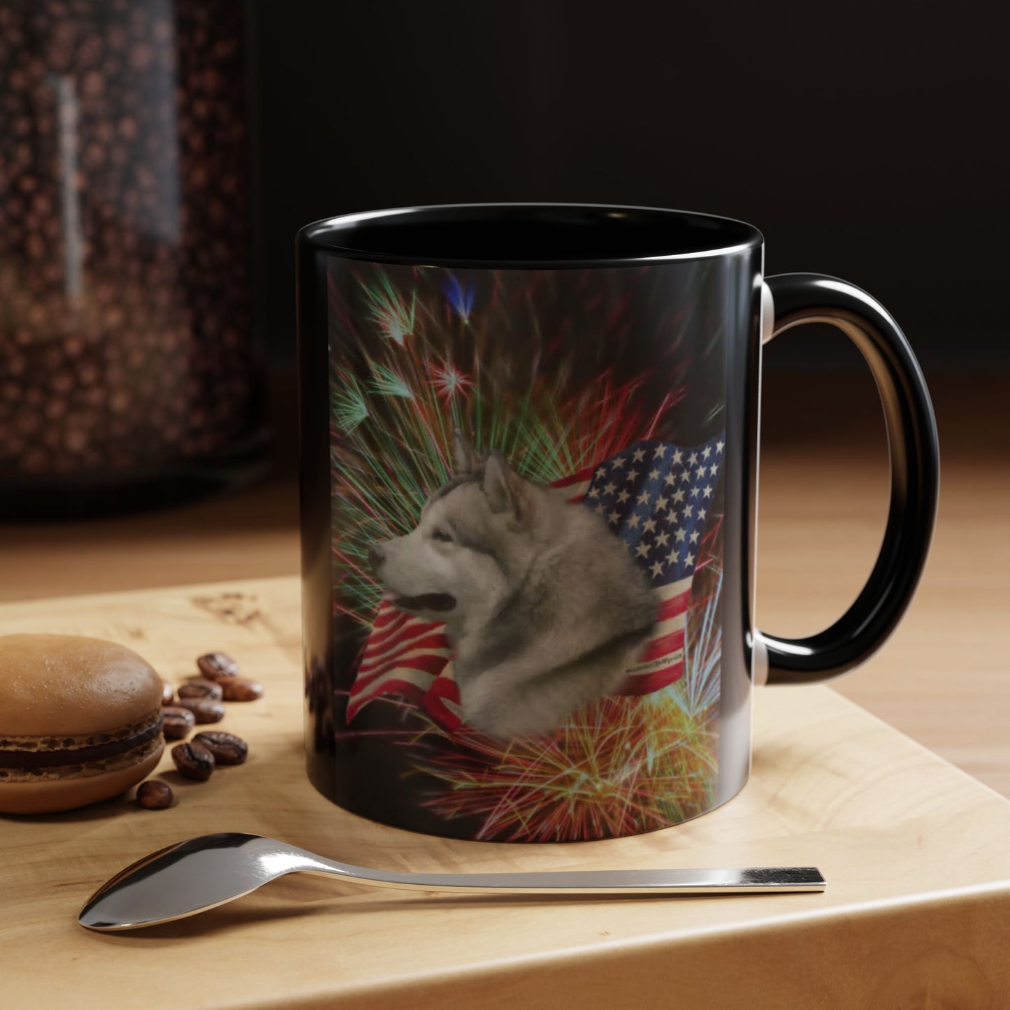 American Malamute 2-Tone Coffee Mug