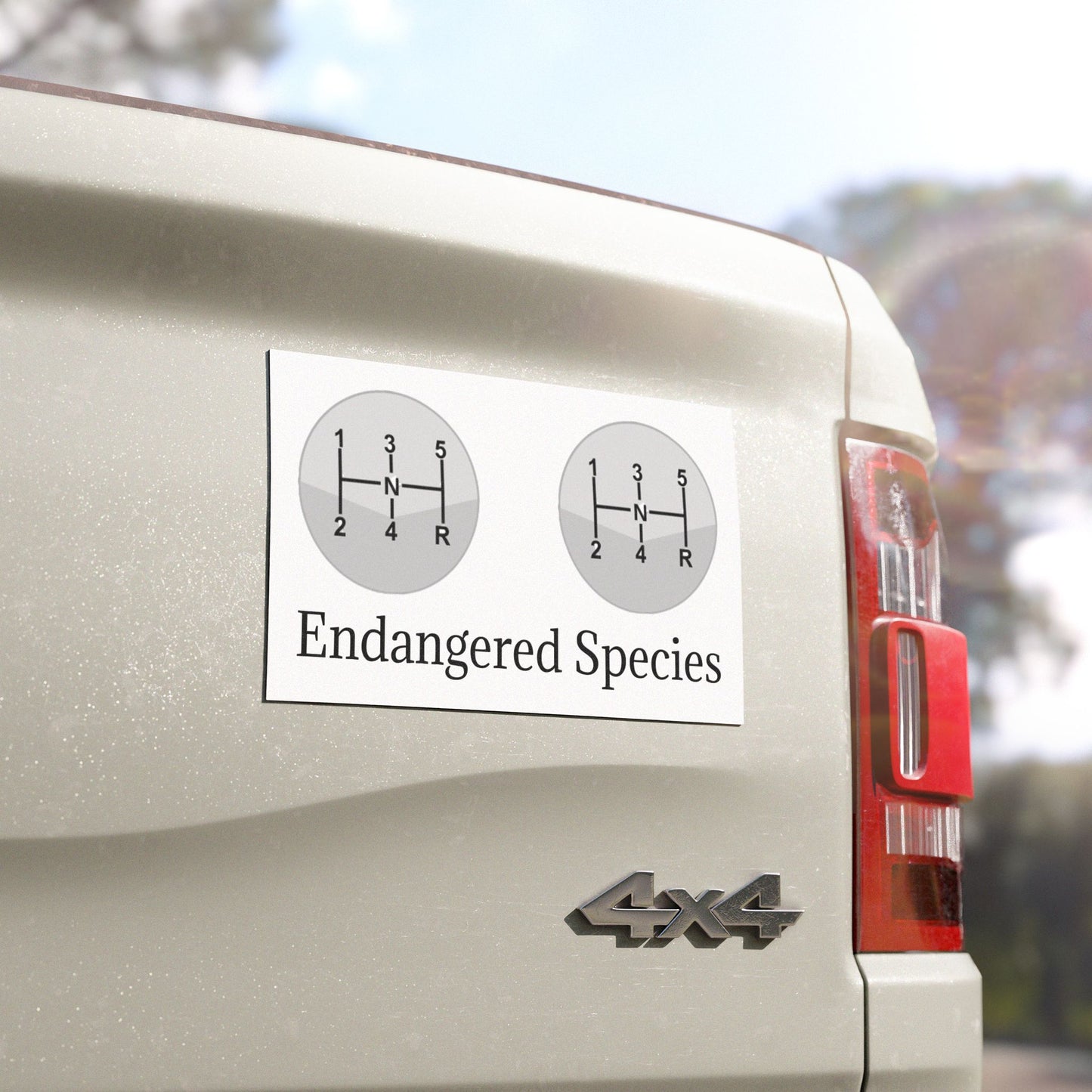 Endangered Species Indoor/Outdoor Magnet