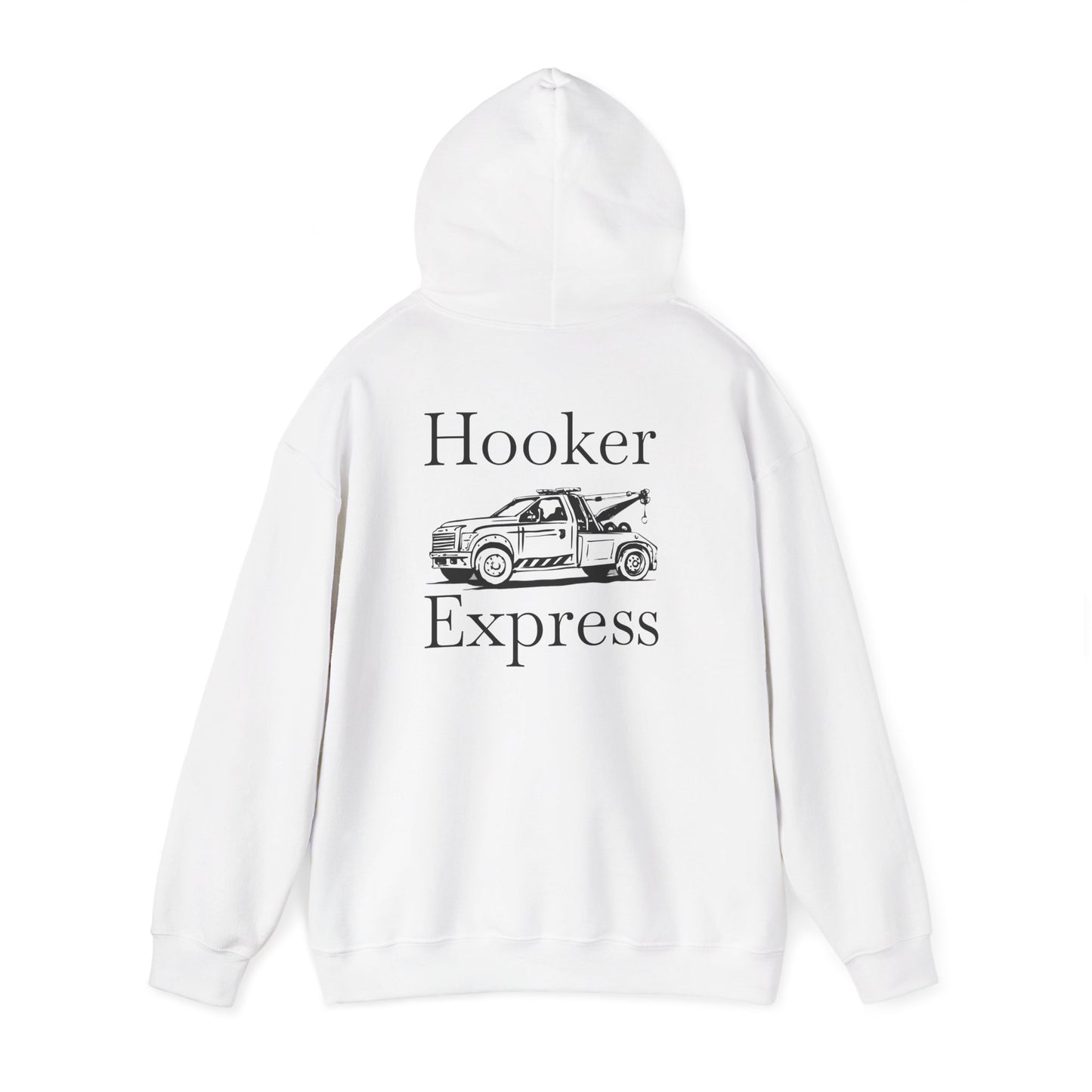 H**ker Express Wheel Lift Tow Truck Unisex Hoodie