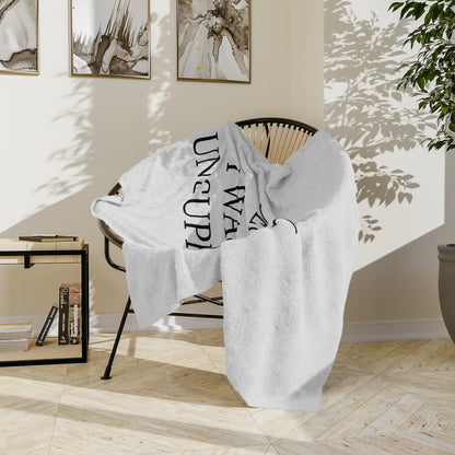 Unsupervised Velveteen Microfiber Blanket