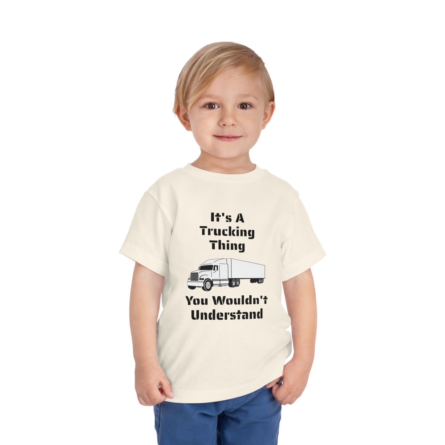 Trucking Thing Toddler Unisex Short Sleeve Crewneck Tee
