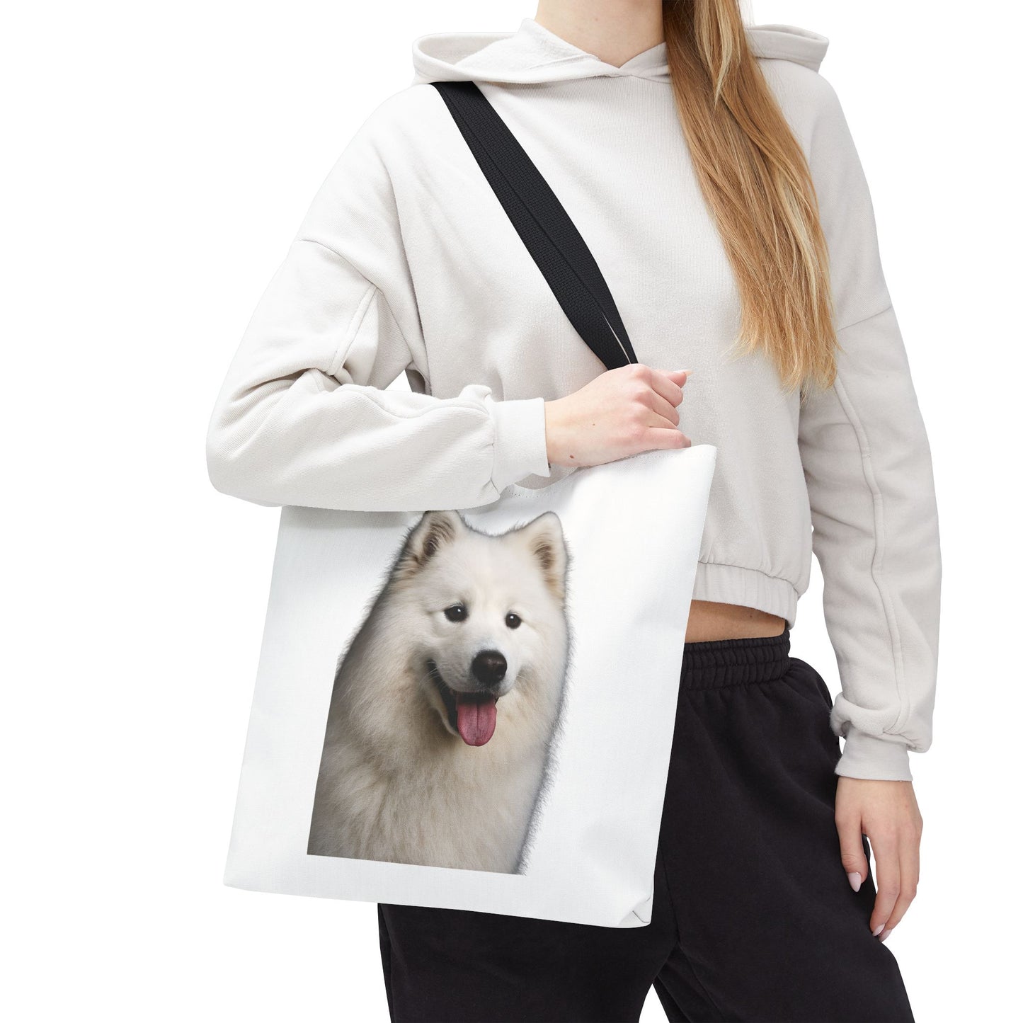Samoyed Head Tote Bag