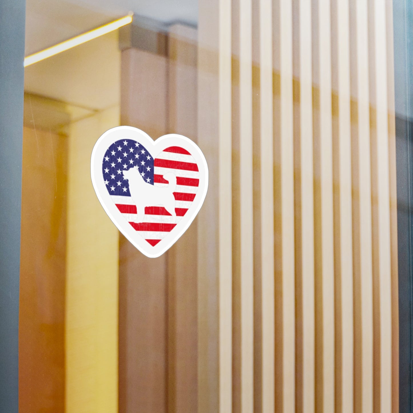 Malamute Flag Vinyl Decal