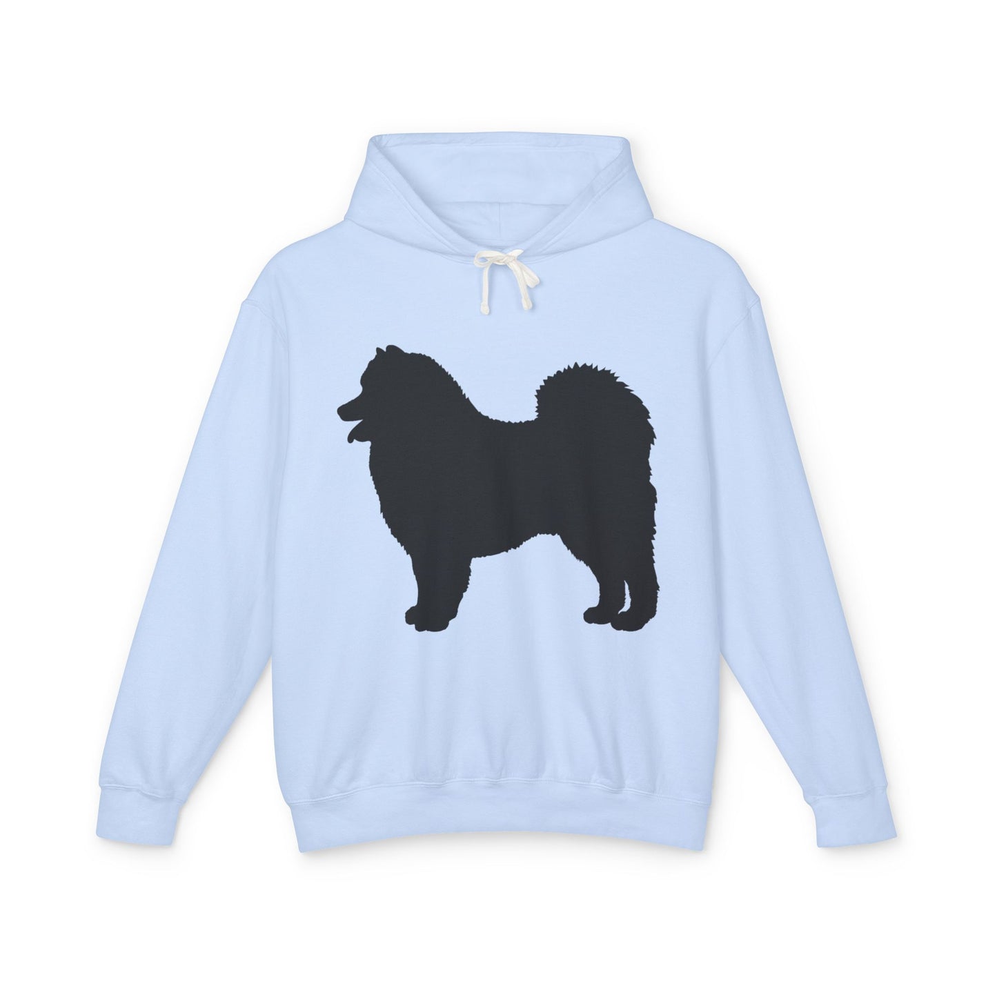 Samoyed Silhouette Unisex Lightweight Hoodie