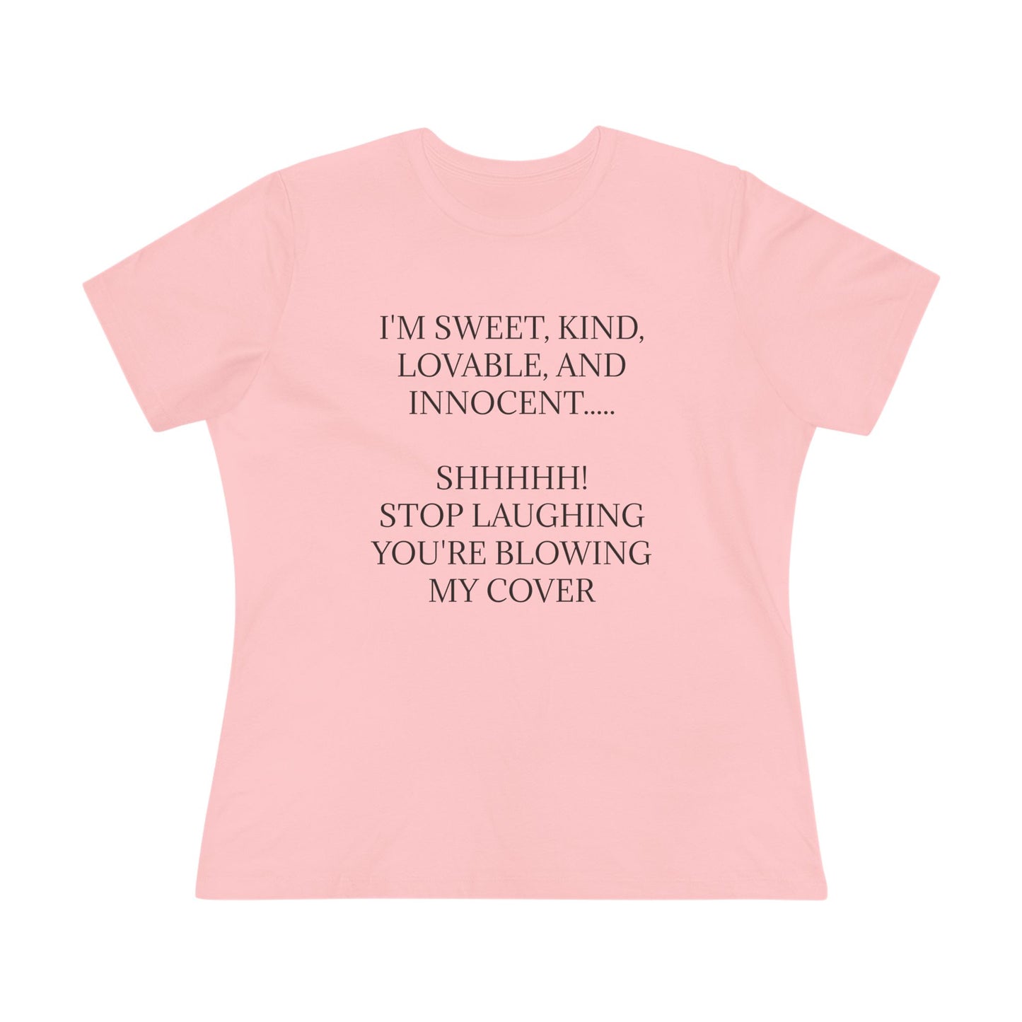 Blowing My Cover Women's Short Sleeve Crewneck Tee