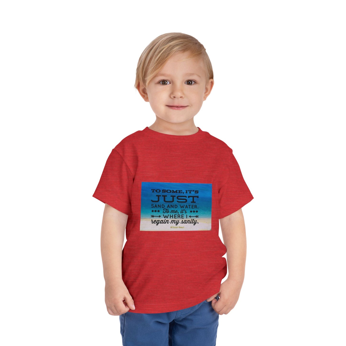 Dr. Beach Toddler Unisex Short Sleeve Crewneck Tee