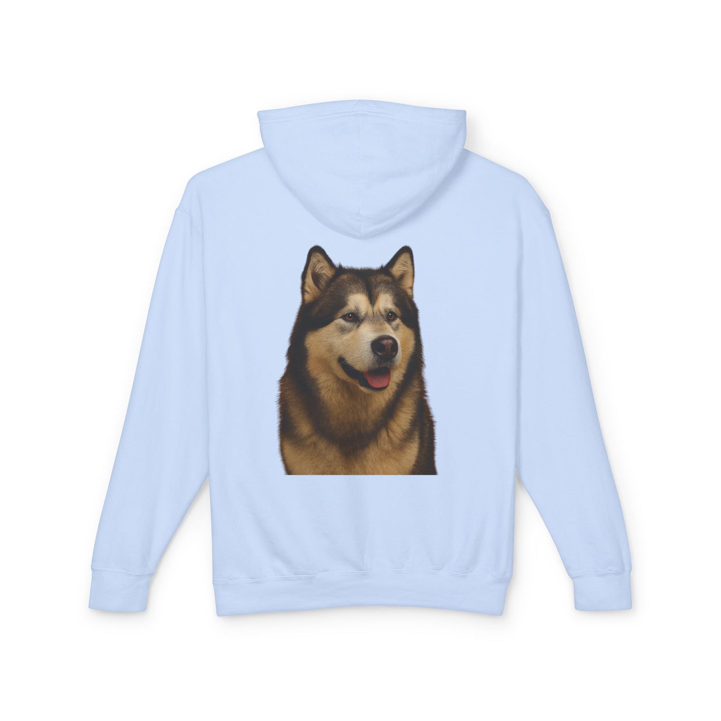 Malamute Head Unisex Lightweight Hoodie