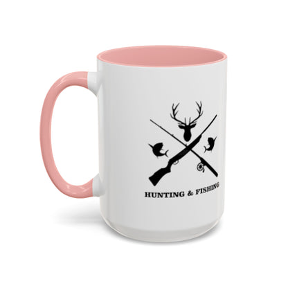 Hunting/Fishing 2-Tone Coffee Mug
