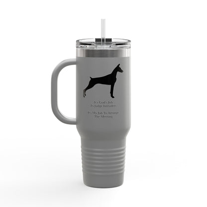 Arrange The Meeting Insulated Travel Mug