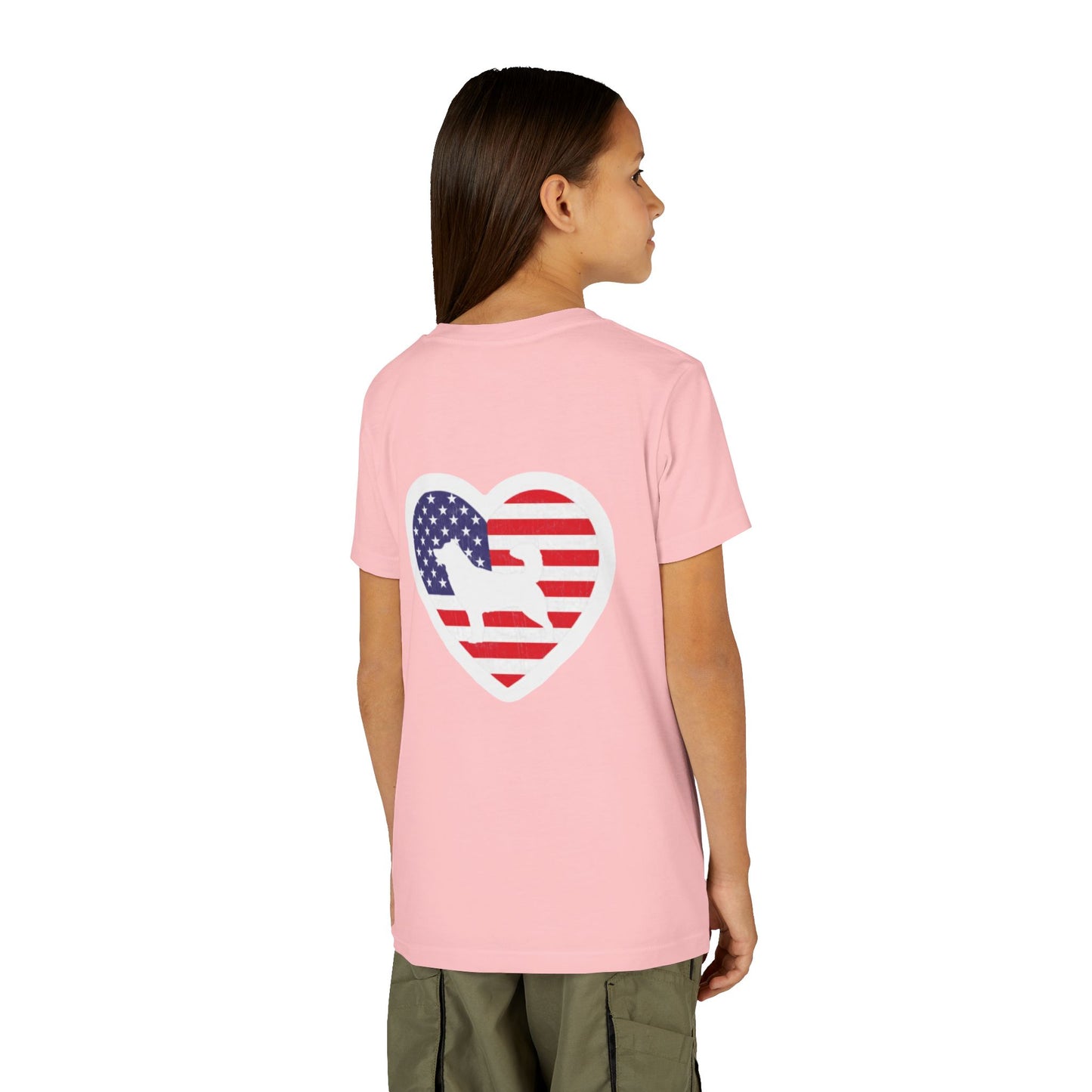 Malamute Flag Youth Unisex Short Sleeve Crewneck Tee