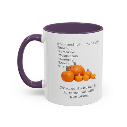 Fall In The South 2-Tone Coffee Mug