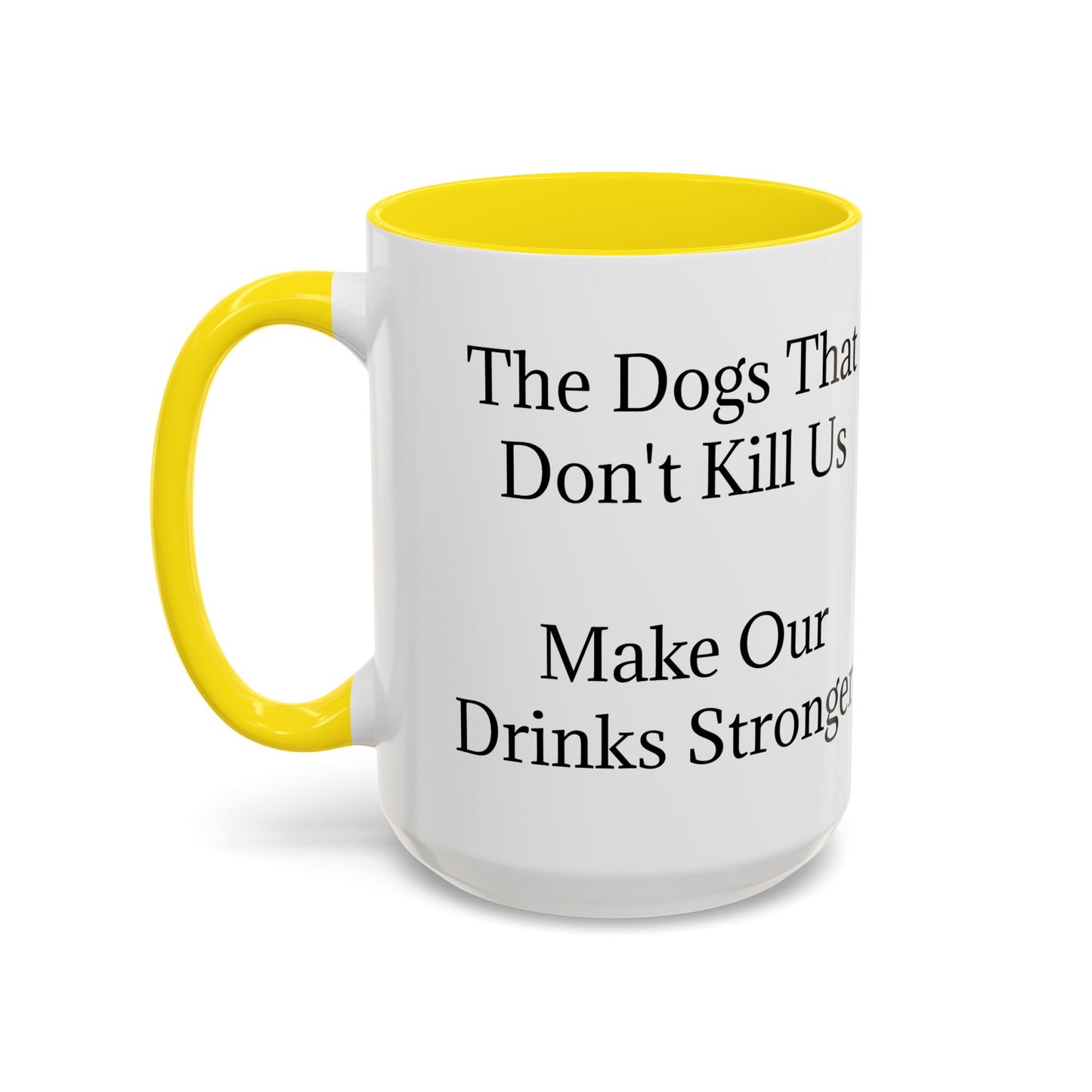 Drinks Stronger 2-Tone Coffee Mug