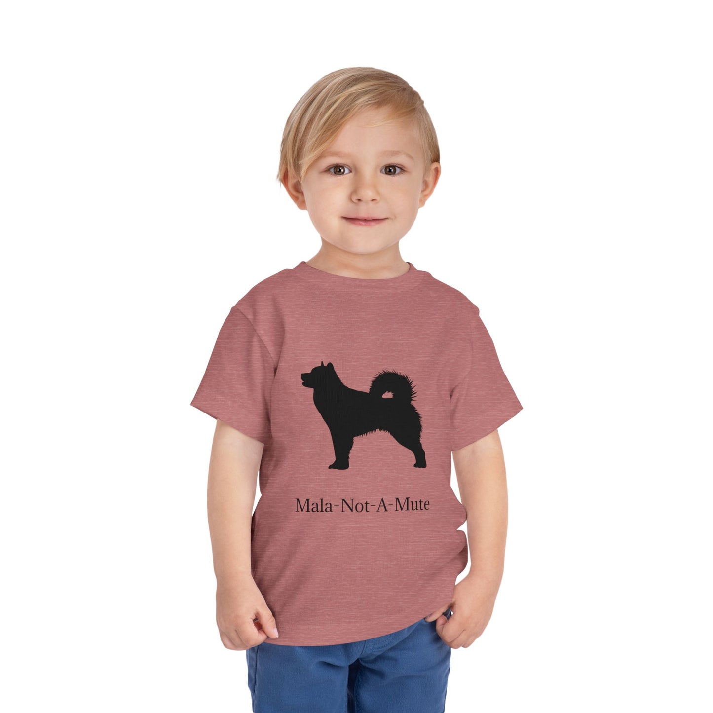 Mala-Not-A-Mute Toddler Unisex Short Sleeve Crewneck Tee