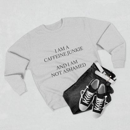 Caffeine Junkie Unisex Crewneck Sweatshirt