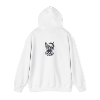 Santa Paws German Shepherd Unisex Hoodie