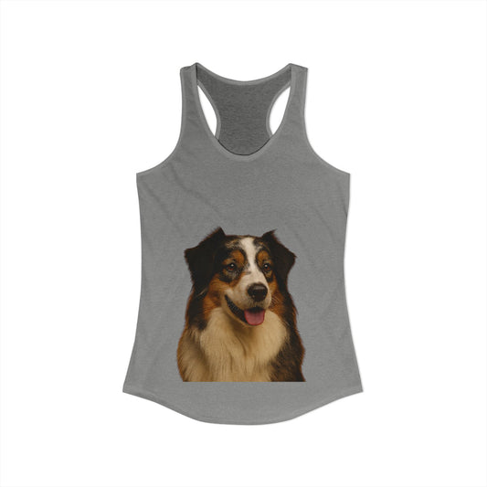 Aussie Head Women's Racerback Tank