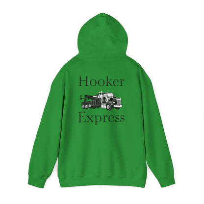 H**ker Express Heavy Tow Truck Unisex Hoodie