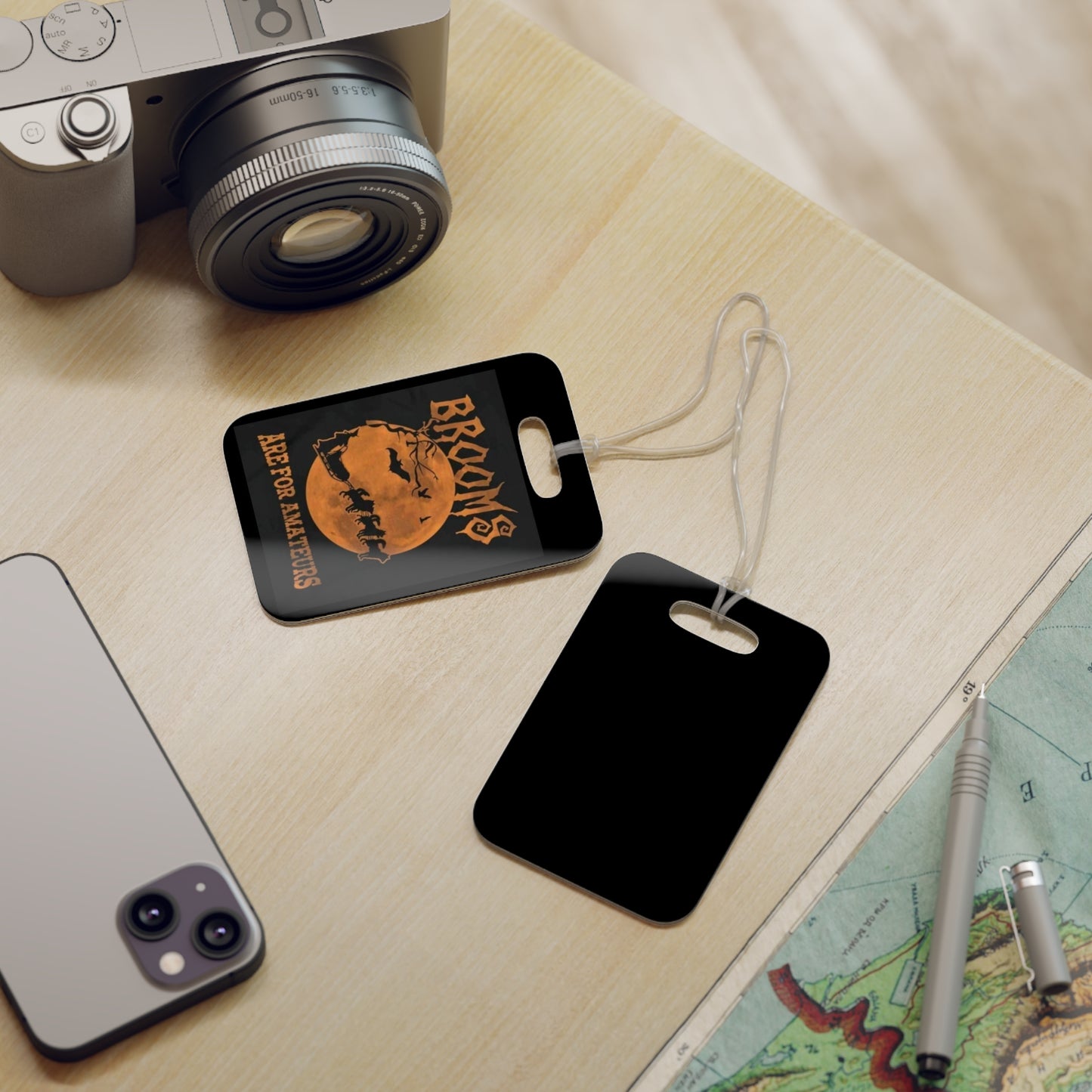 Brooms Are For Amateurs Luggage Tag