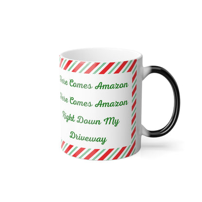 Here Comes Amazon Color Changing Mug