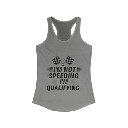 I'm Qualifying Women's Racerback Tank