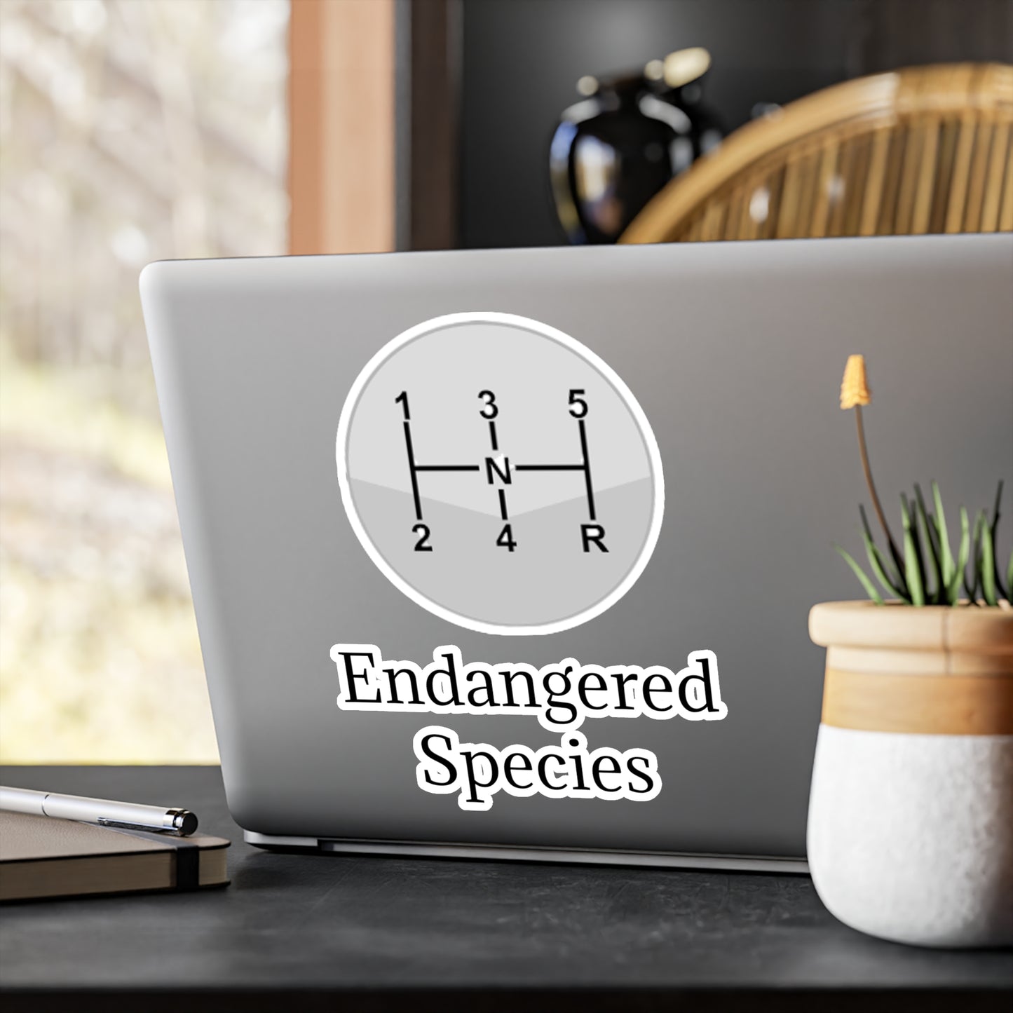 Endangered Species Vinyl Decal