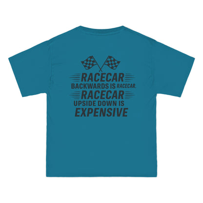 Racecar Backwards Men's Short-Sleeve Crewneck Tee