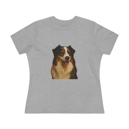 Aussie Head Women's Short Sleeve Crewneck Tee