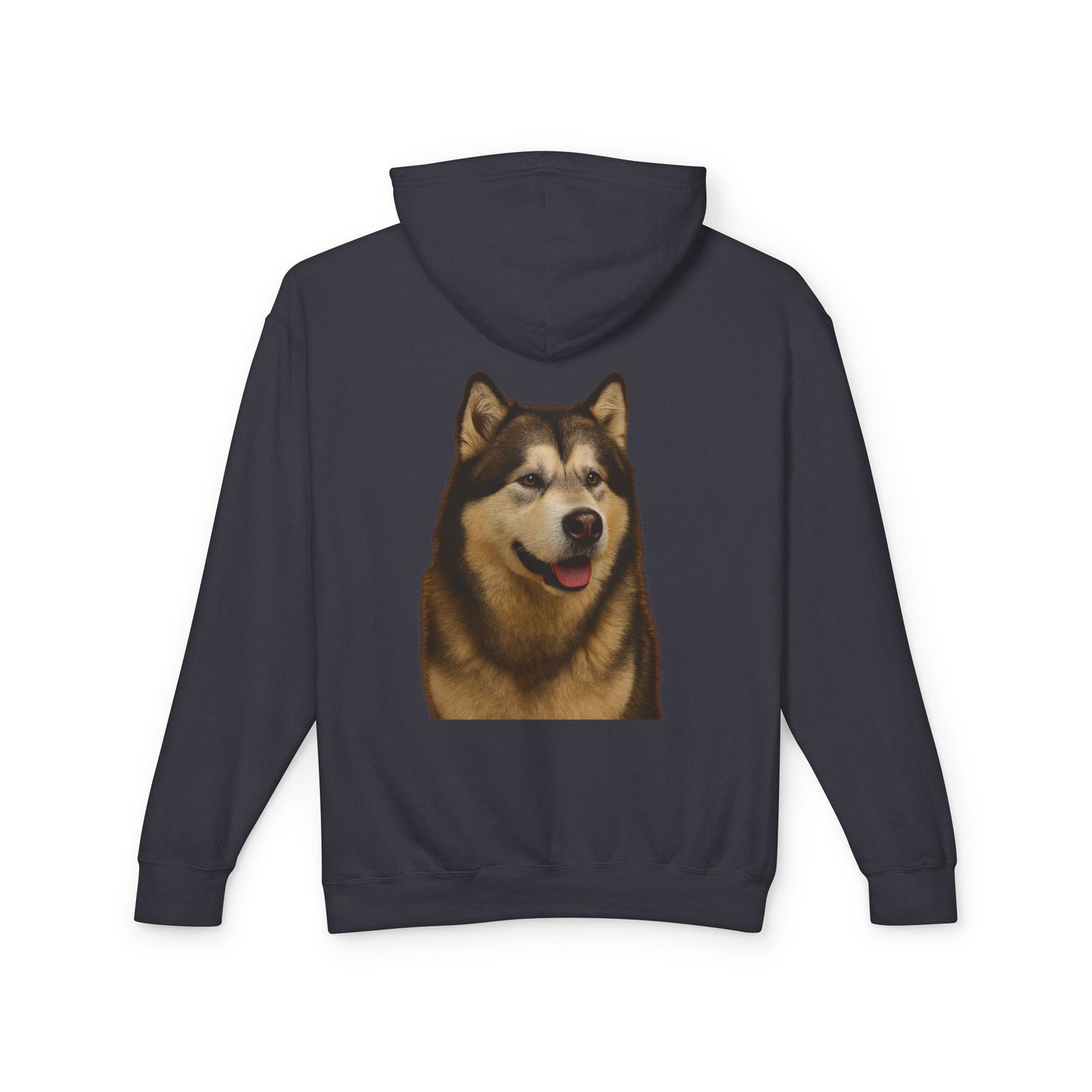 Malamute Head Unisex Lightweight Hoodie