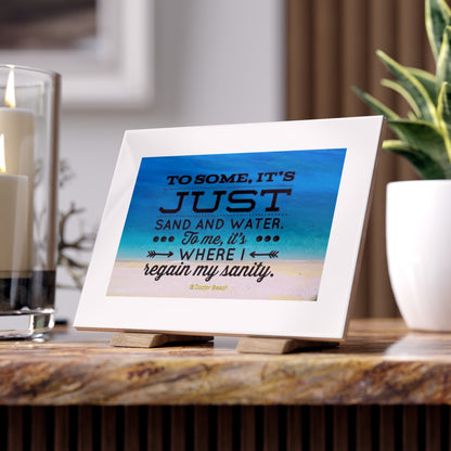 Dr. Beach Ceramic Photo Tile