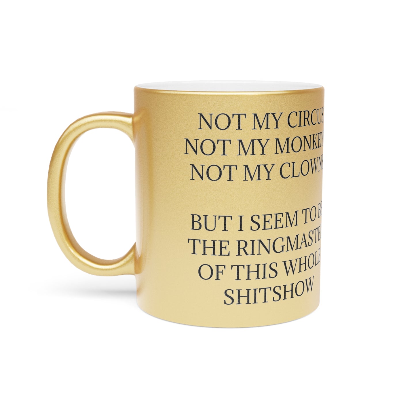 Ringmaster Metallic Coffee Mug
