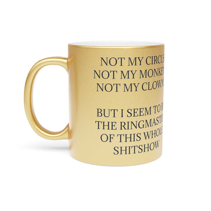 Ringmaster Metallic Coffee Mug