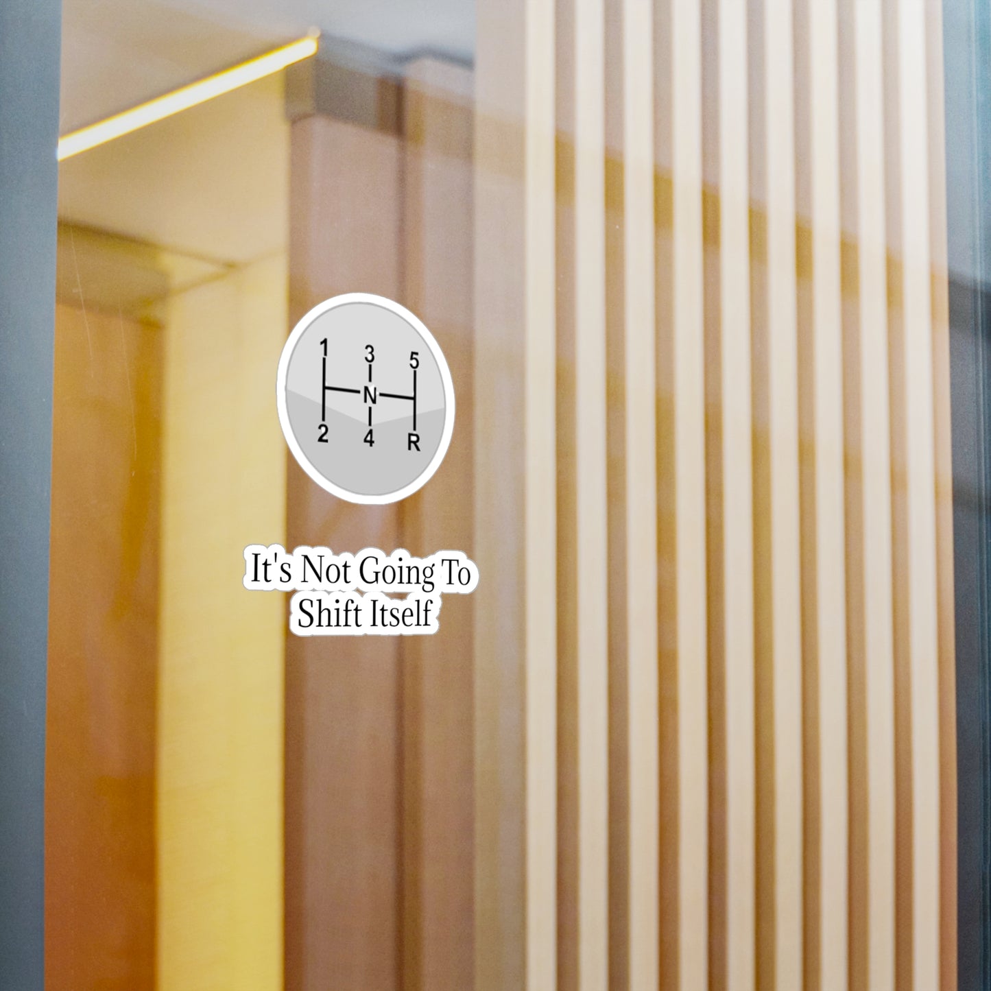 Shift Itself Vinyl Decal