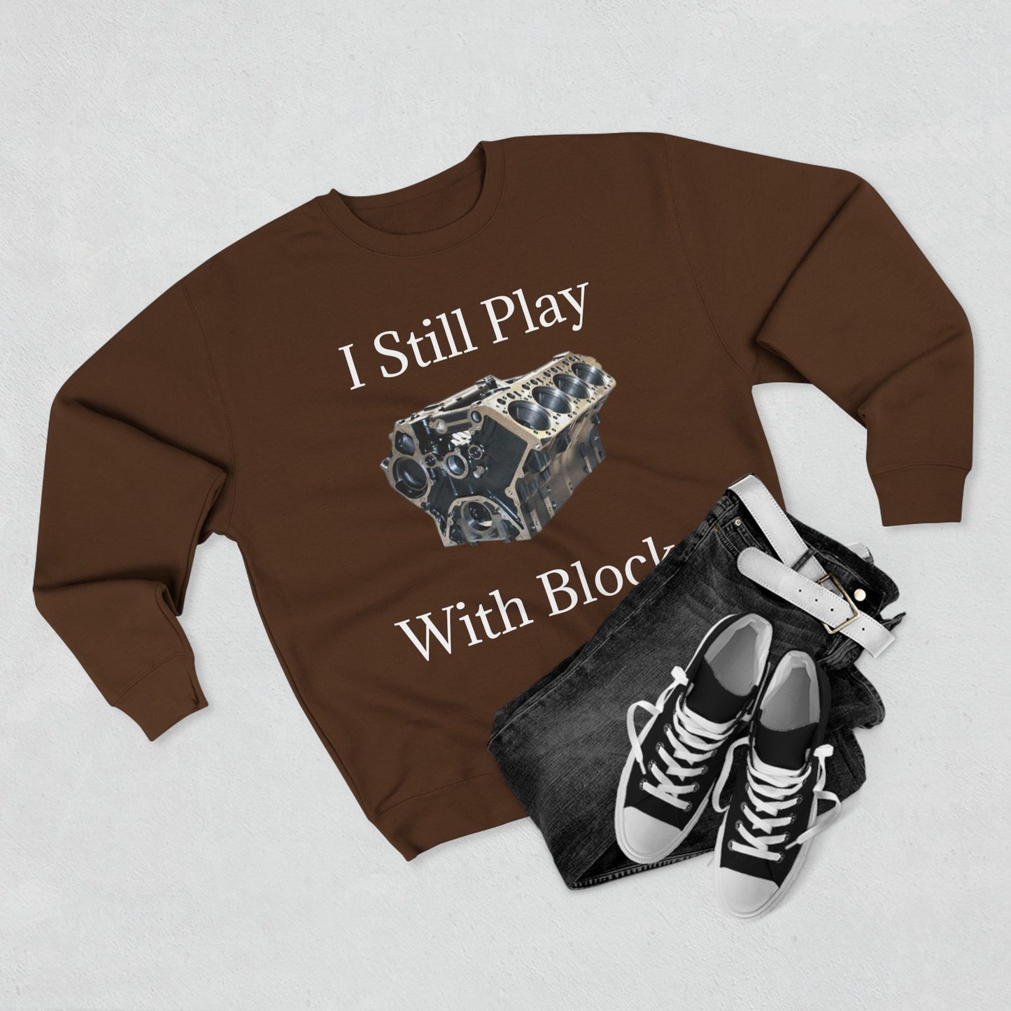 Play With Blocks Unisex Crewneck Sweatshirt