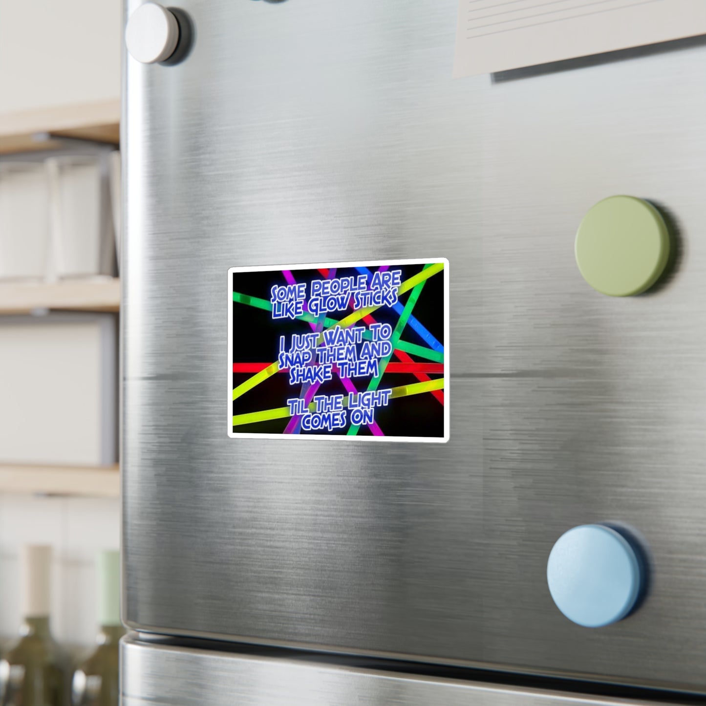 Glow Sticks Vinyl Decal