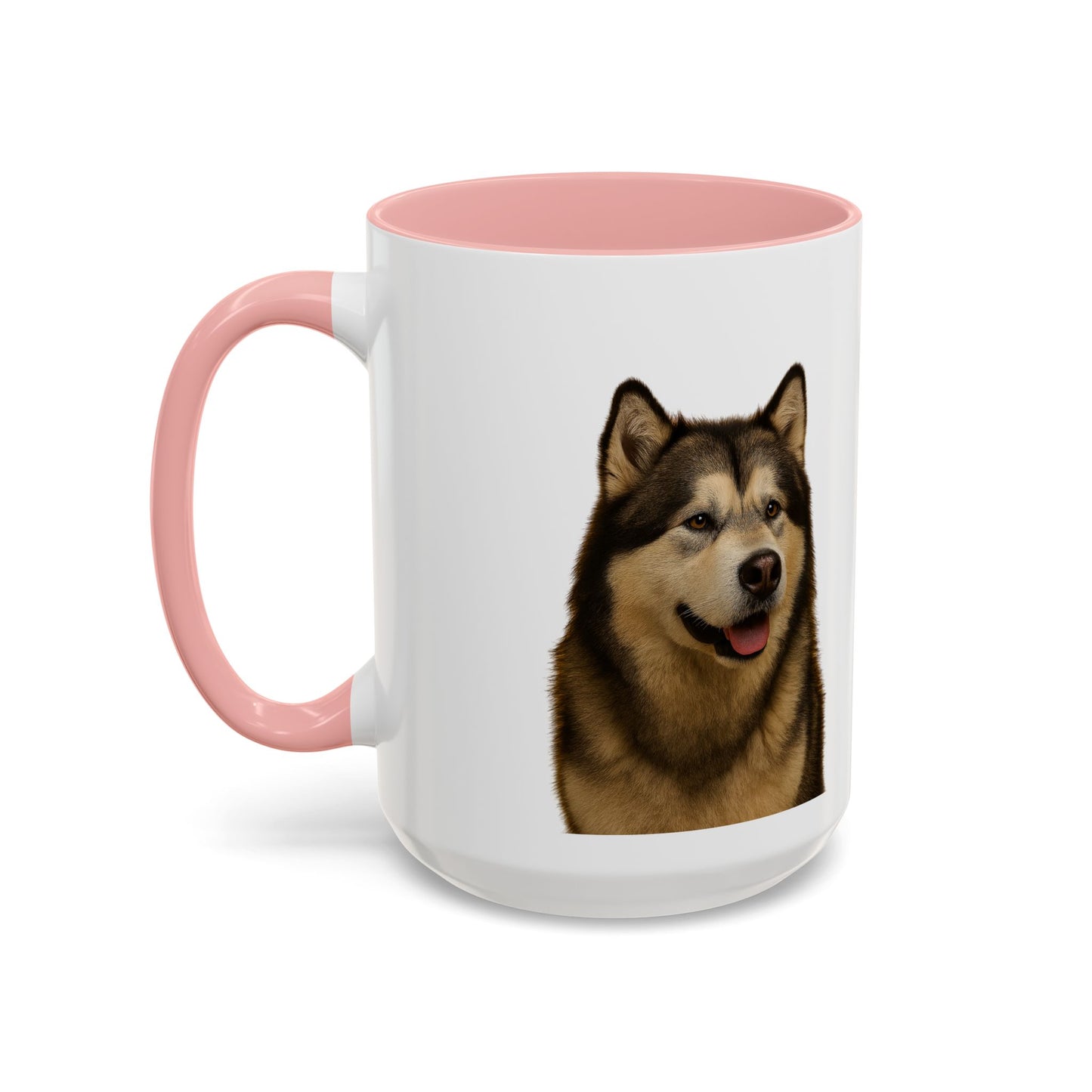 Malamute Head 2-Tone Coffee Mug