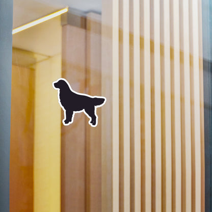 Golden Silhouette Vinyl Decal