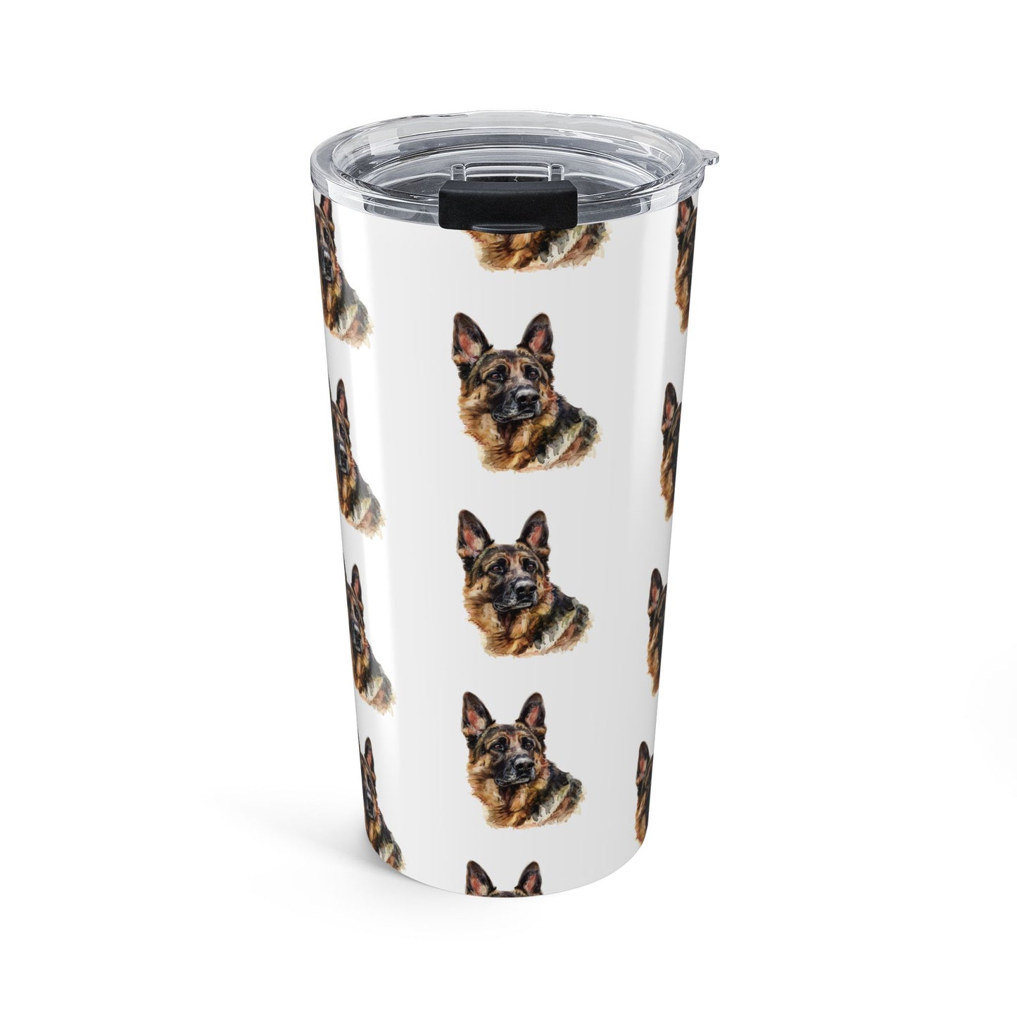 German Shepherd Head Tumbler