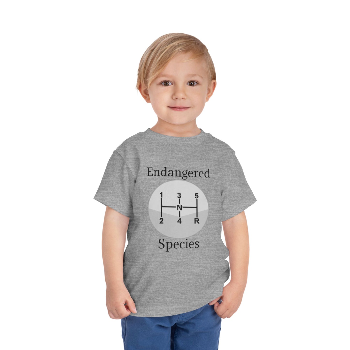 Endangered Species Toddler Unisex Short Sleeve Crewneck Tee