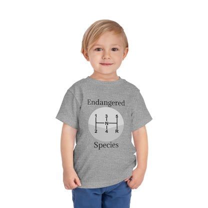 Endangered Species Toddler Unisex Short Sleeve Crewneck Tee