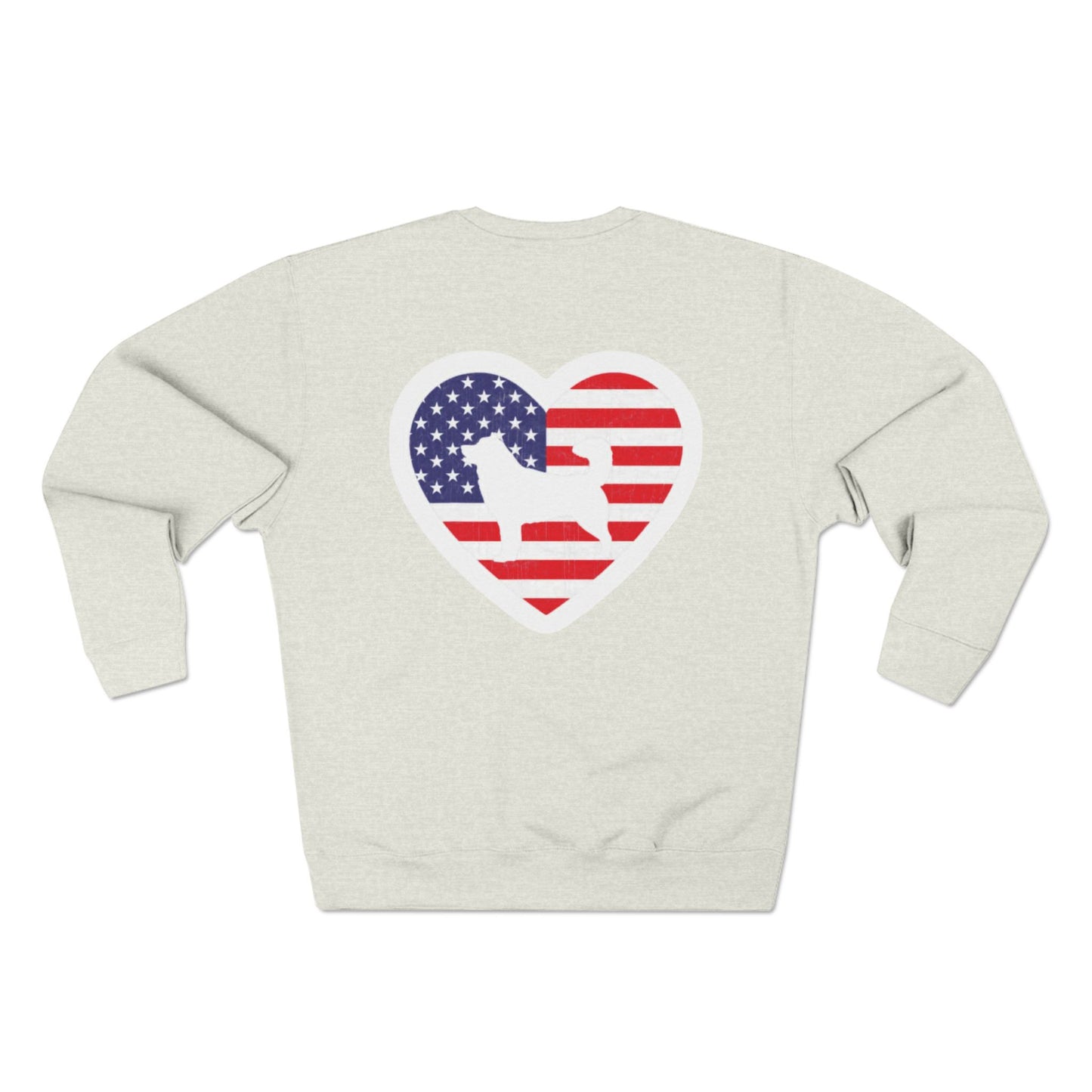 Malamute Flag Unisex Crewneck Sweatshirt