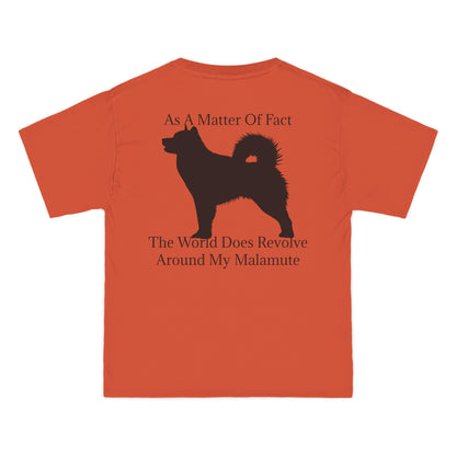 Matter Of Fact Malamute Men's Short-Sleeve Crewneck Tee