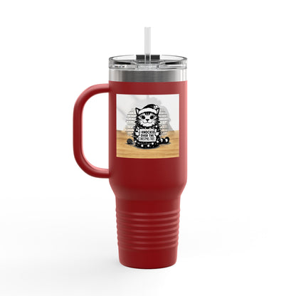 Naughty Cat Insulated Travel Mug