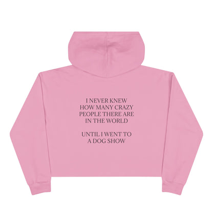 Never Knew Women's Crop Hoodie