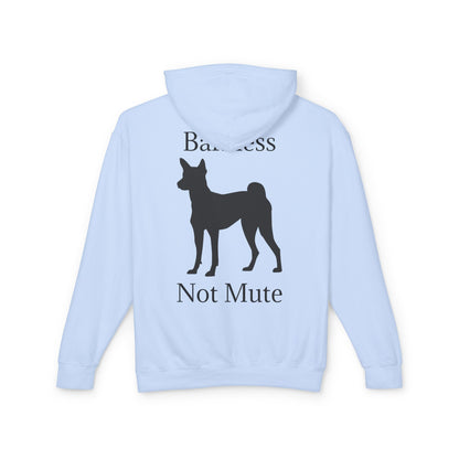 Barkless Not Mute Unisex Lightweight Hoodie